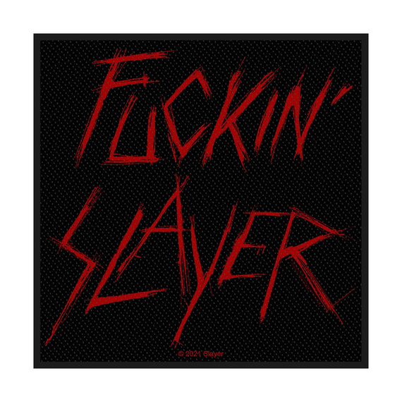 naszywka SLAYER - FUCKIN' SLAYER