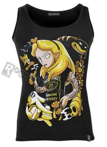 bluzka damska DARKSIDE - ALICE BEATER, na ramiączkach