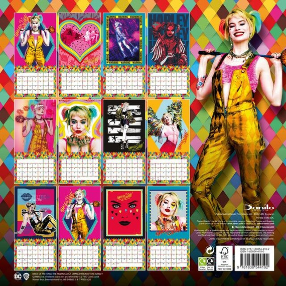 kalendarz BIRDS OF PREY 2021