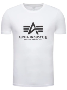 koszulka ALPHA INDUSTRIES BASIC WHITE