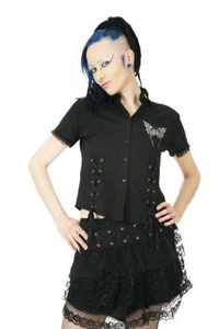 bluzka damska DEAD THREADS (BLACK)