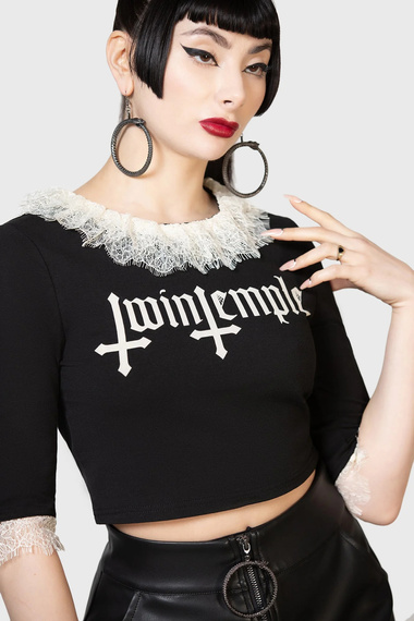 bluzka damska KILLSTAR / TWIN TEMPLE - HEXEN, USZKODZONA