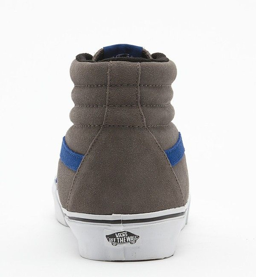 trampki VANS  - SK8-Hi (SUEDE/PEWTER/TRUE BLUE)