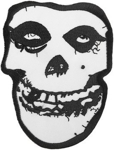 naszywka termiczna MISFITS - SKULL