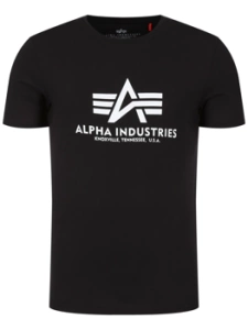 koszulka ALPHA INDUSTRIES BASIC BLACK