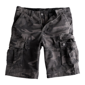 spodnie bojówki krótkie US VINTAGE SHORSTS PREWASH DARKCAMO