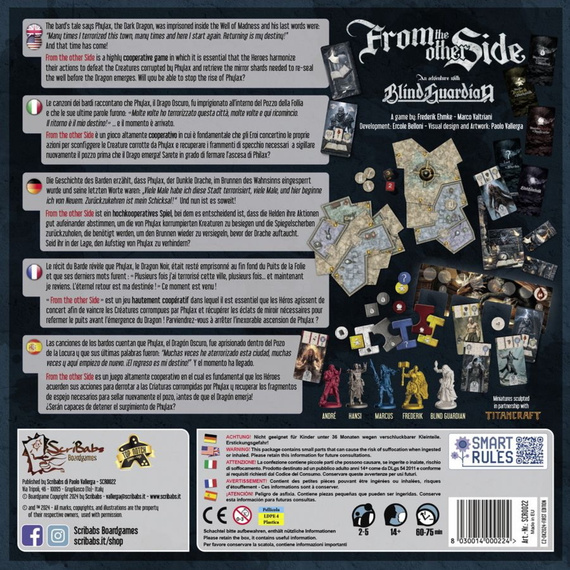 gra planszowa FROM THE OTHER SIDE - AN ADVENTURE WITH BLIND GUARDIAN
