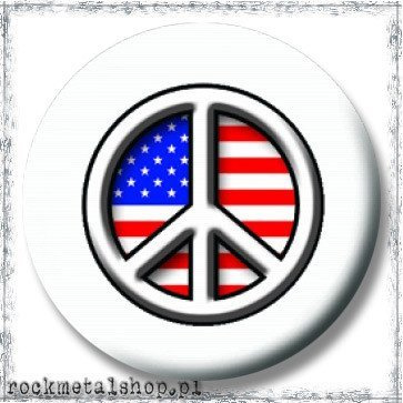 przypinka PEACE 