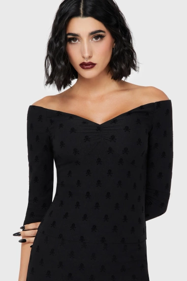 bluzka damska KILLSTAR - MIDNIGHT MISFITS