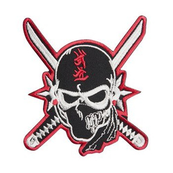 naszywka termiczna NINJA SKULL 