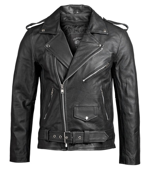 kurtka RAMONESKA - SPLIT LEATHER, USZKODZONA