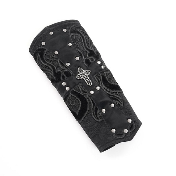 rękawiczki DEVIL FASHION - BLACK GOTHIC PUNK