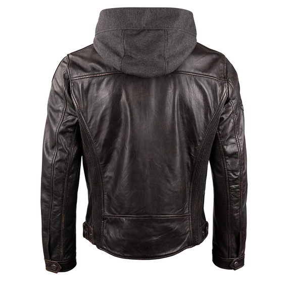 kurtka skórzana MMDEZIMUS MEN RACER  VINTAGE BLACK