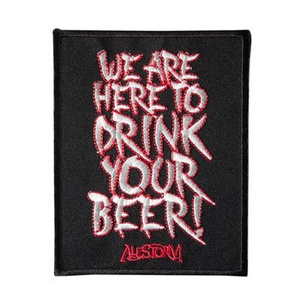 naszywka termiczna ALESTORM - WE ARE HERE TO...