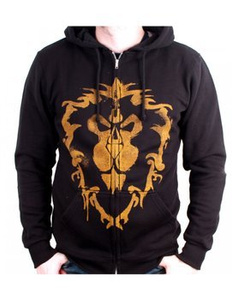 bluza WARCRAFT - ALLIANCE SPRAY, rozpinana z kapturem