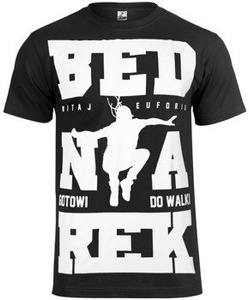 koszulka BEDNAREK - GOTOWI DO WALKI czarna