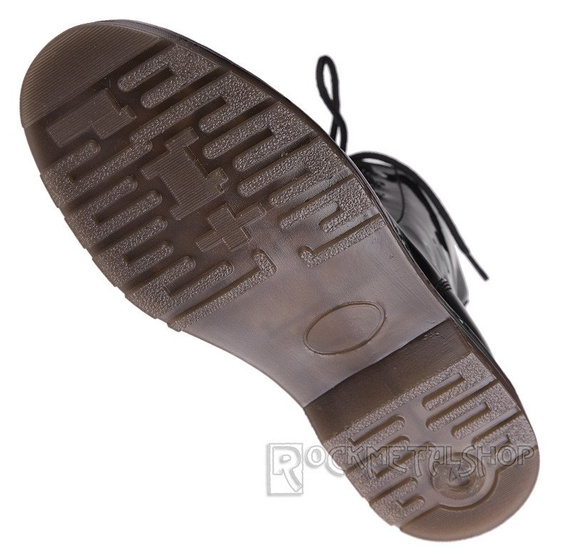 glany NEVERMIND - CZARNE (8 dziurek) lakierowane