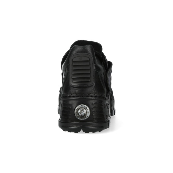 buty NEW ROCK LUXON NEGRO, LUXOR NEGRO, LUXOR NEGRO, IMPACT NEGRO Y PLANET TRASERA ACERO [M-IMPACT010-C34