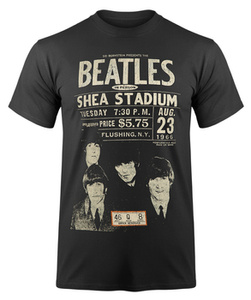 koszulka THE BEATLES - SHEA '66 ekologiczna