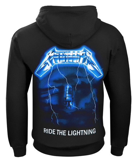 bluza METALLICA - RIDE THE LIGHTNING rozpinana z kapturem
