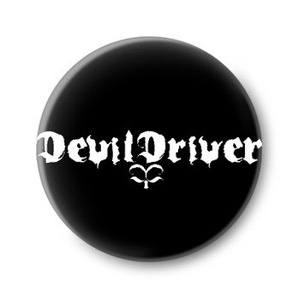 przypinka DEVILDRIVER - LOGO