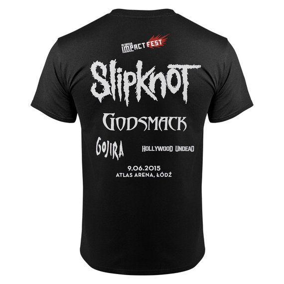 koszulka IMPACT FESTIVAL 2015 - SLIPKNOT, GODSMACK, GOJIRA...