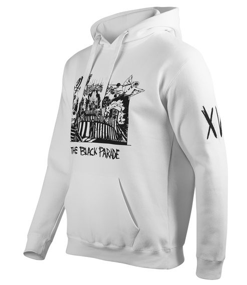 bluza MY CHEMICAL ROMANCE - XV MARCHING FRAME, kangurka z kapturem, USZKODZONA