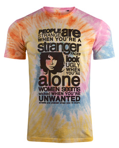 koszulka THE DOORS - PEOPLE ARE STRANGE, barwiona