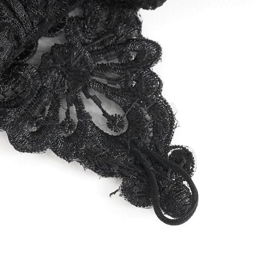 rękawiczki DEVIL FASHION - BLACK GOTHIC 