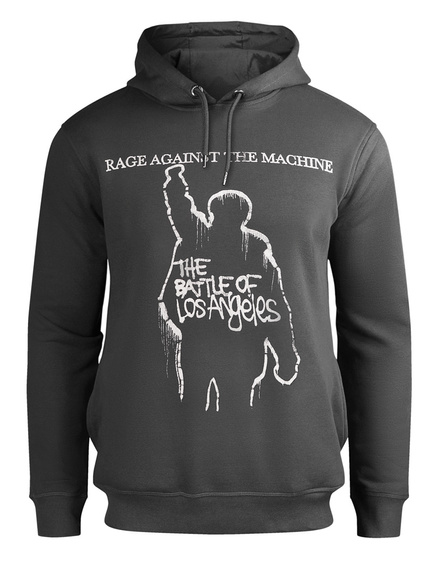 bluza RAGE AGAINST THE MACHINE - THE BATTLE OF LOS..... z kapturem