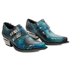 buty NEW ROCK M.7934-C16 TURBOT VERDE, WEST NEGRO TACON DALLAS ACERO