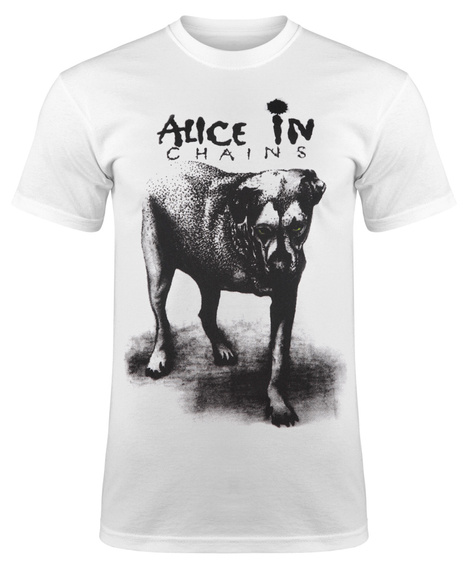 koszulka ALICE IN CHAINS biała