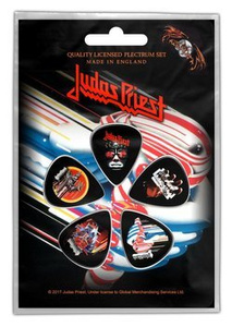 zestaw kostek do gitary JUDAS PRIEST - TURBO (5 szt)
