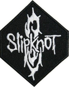 naszywka SLIPKNOT - LOGO WHITE