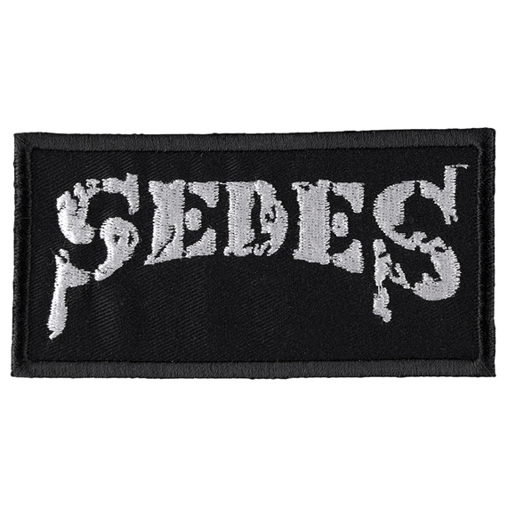 naszywka SEDES - DIRTY LOGO white