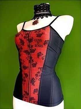 gorset damski GUNS N' ROSES