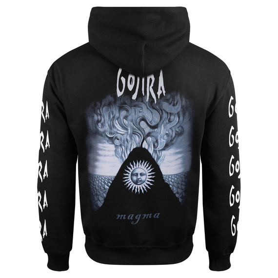 bluza GOJIRA - MAGMA rozpinana z kapturem