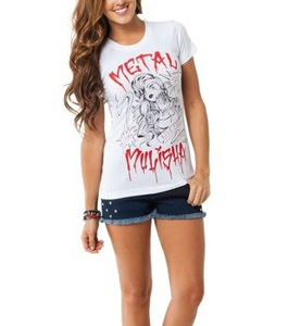 bluzka damska METAL MULISHA - DANI G BOOM biała