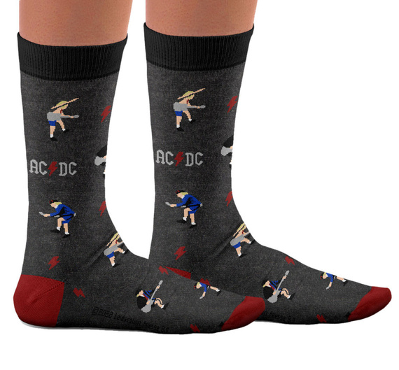 skarpetki AC/DC box - zestaw 3 par