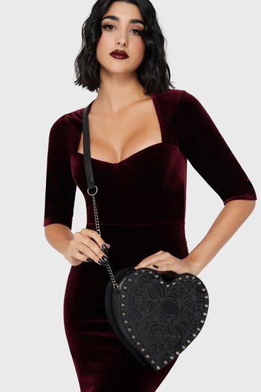 torebka KILLSTAR - HEARTBREAKERS WEB