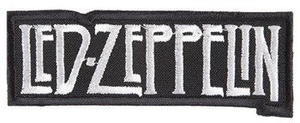 naszywka LED ZEPPELIN - LOGO WHITE