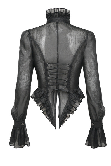 bluzka damska DEVIL FASHION - BLACK GOTHIC 