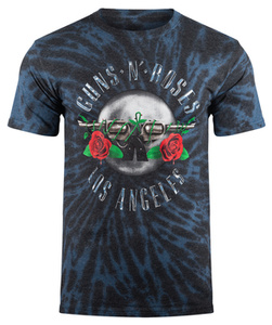 koszulka GUNS N' ROSES - LOS ANGELES, barwiona