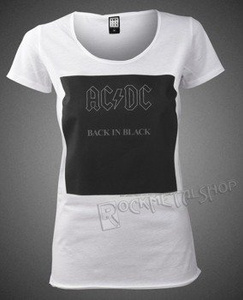 bluzka damska AC/DC - BACK IN BLACK