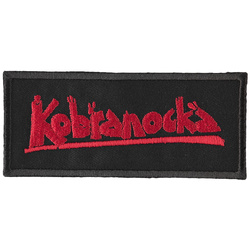 naszywka KOBRANOCKA - LOGO red