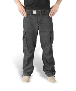 spodnie bojówki PREMIUM VINTAGE BLACK