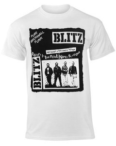 koszulka BLITZ - PURE BRICK WALL biała