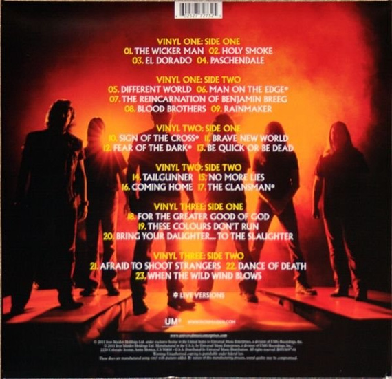 IRON MAIDEN: FROM FEAR TO ETERNITY (3LP VINYL)