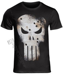 koszulka THE PUNISHER - GUNSHOT SKULL
