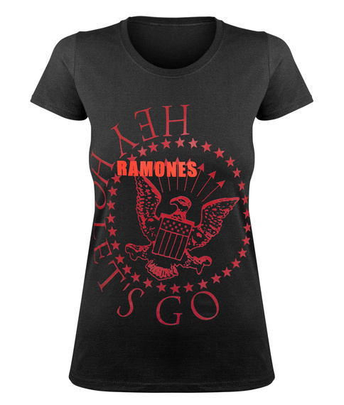bluzka damska RAMONES - HEY HO LET'S GO